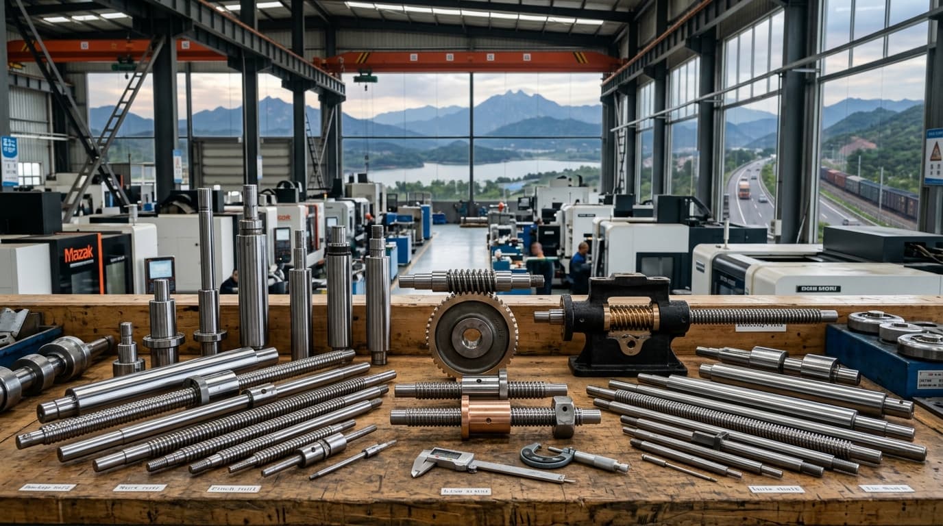 Durable Rectangular Lead Screw for Heavy Load Systems