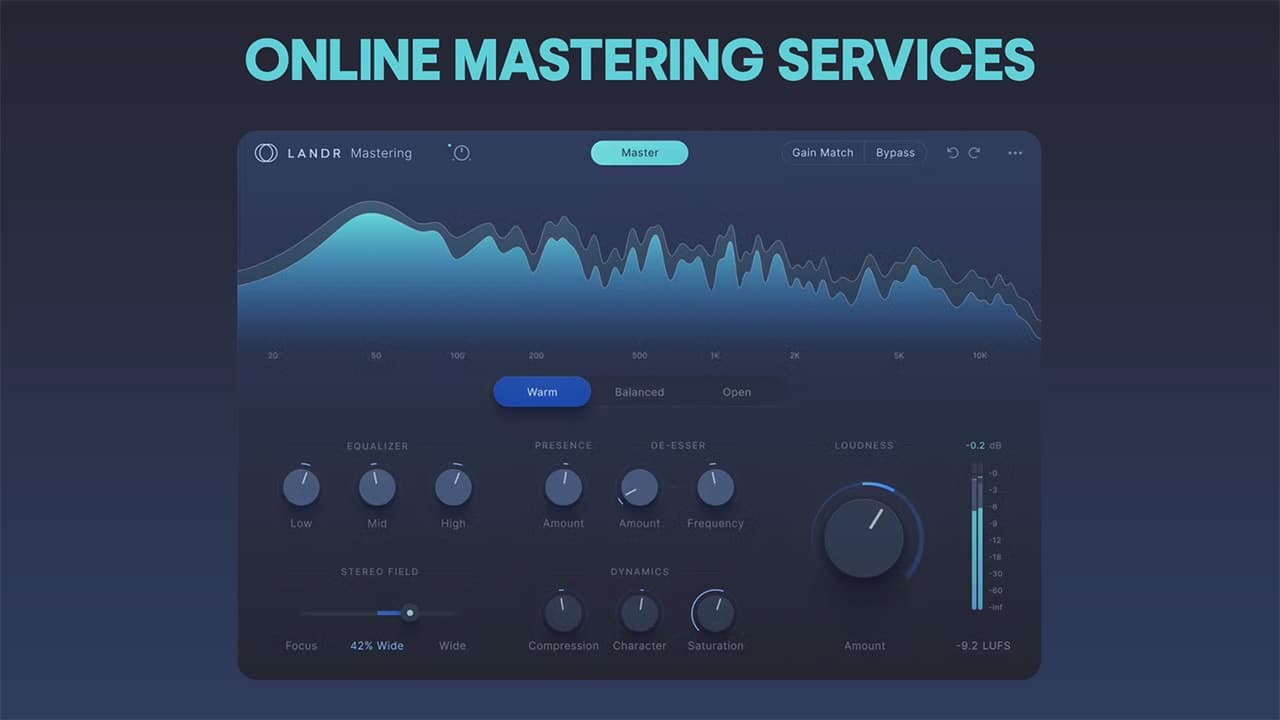 Online Mastering Services That Perfect Your Final Mix