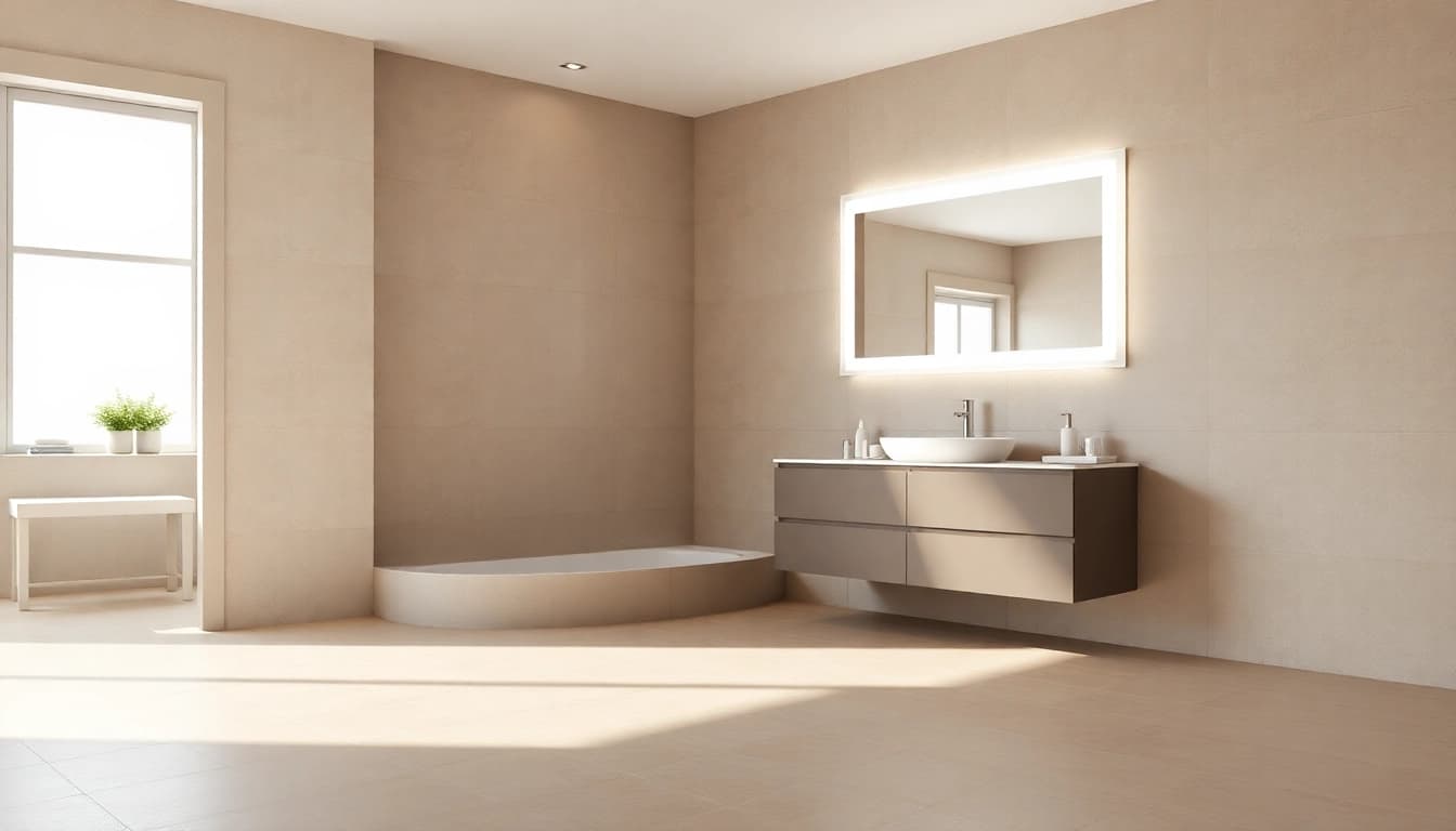 Elegante duschkabine 80x80 eckeinstieg in modernem Badezimmer mit stilvollen Details.