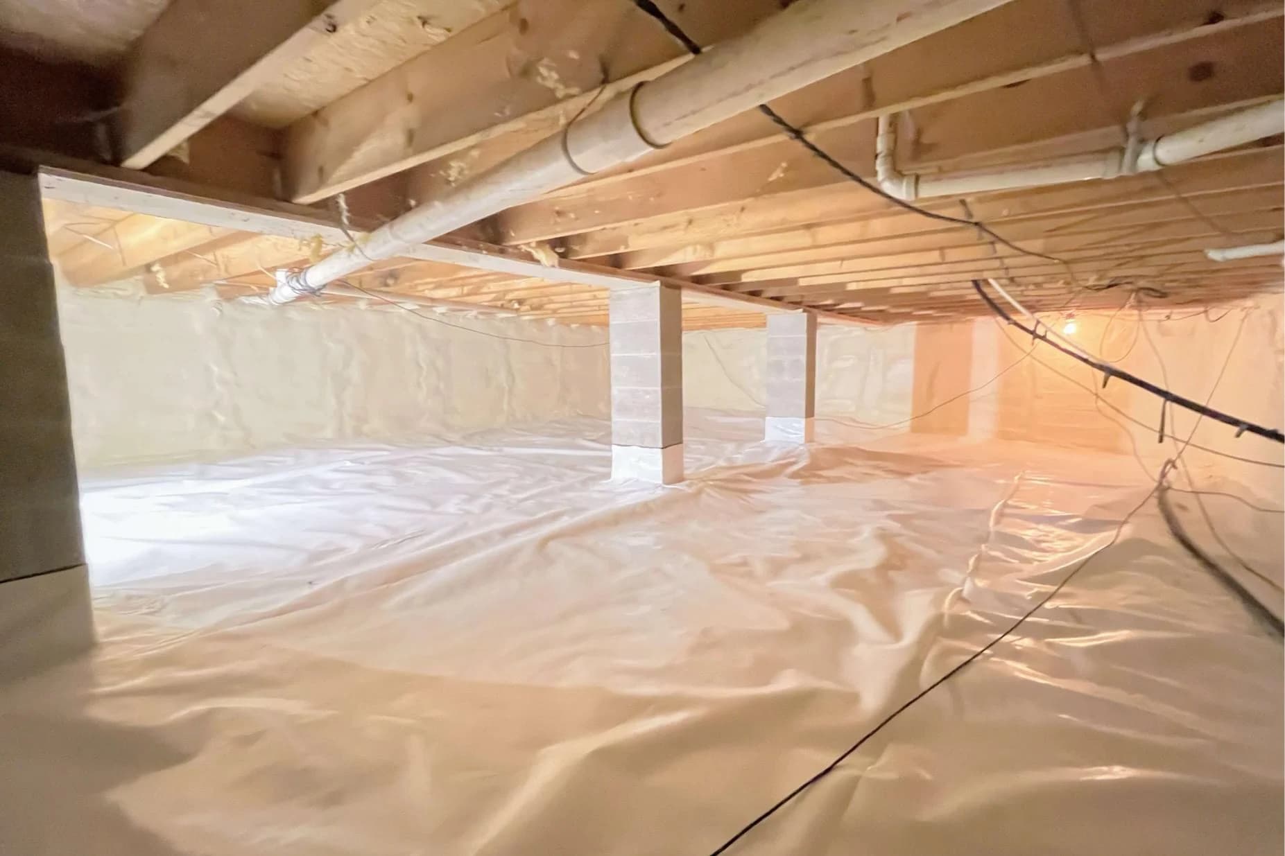 Professional Vapor Barrier Installation for Moisture Control