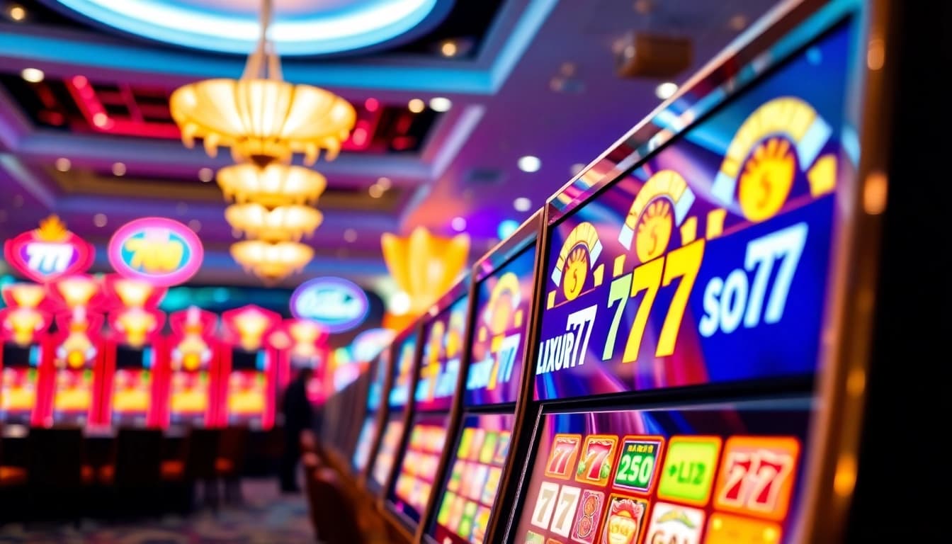 Menyelami Keseruan dan Kemenangan dalam Permainan luxury777 slot