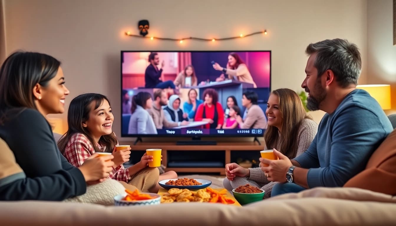 Discover the comprehensive features of Mom IPTV review while enjoying family movie night.