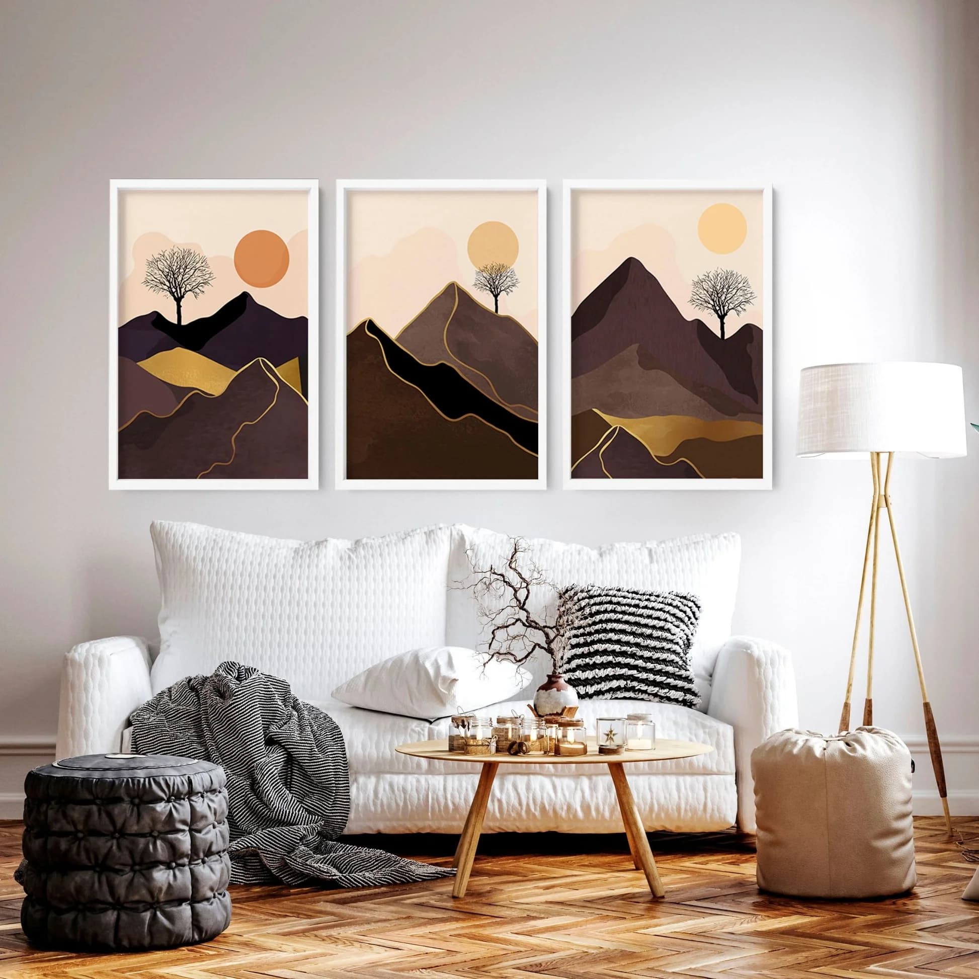 Mosaic Wood Wall Art by Artmeto – Unique Designs for Modern Homes