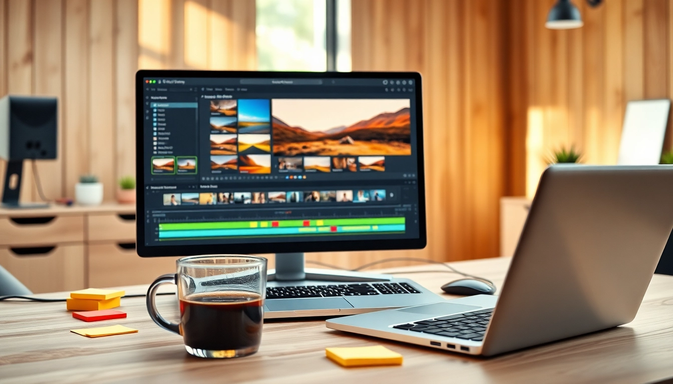 Create a video from an image to video converter interface showcasing dynamic features.