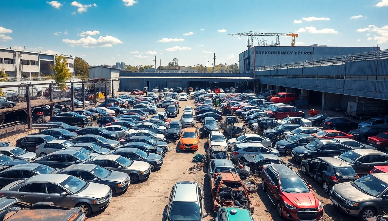 Auto złom Śląsk - nowoczesne złomowanie pojazdów w ruchliwym otoczeniu miejskim.