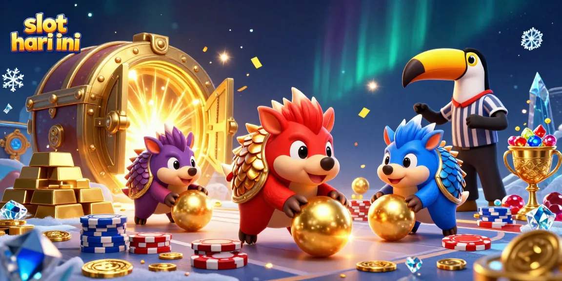 Slot hari ini menawarkan pengalaman bermain yang mendebarkan dengan pangolins yang bersaing di antara tumpukan chip poker.