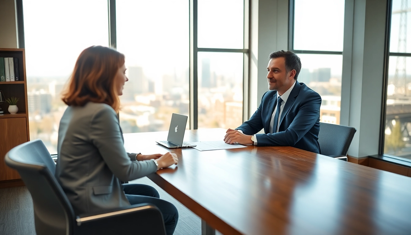 Consultation with a skilled Seattle Social Security Disability Lawyer in a modern law office setting.