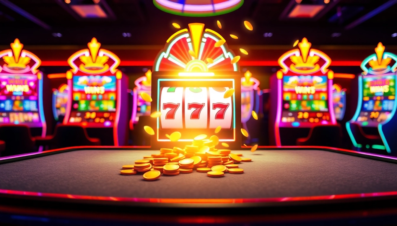 Menggambarkan kemenangan pada slot dalam petanitoto yang penuh energi dan warna cerah.