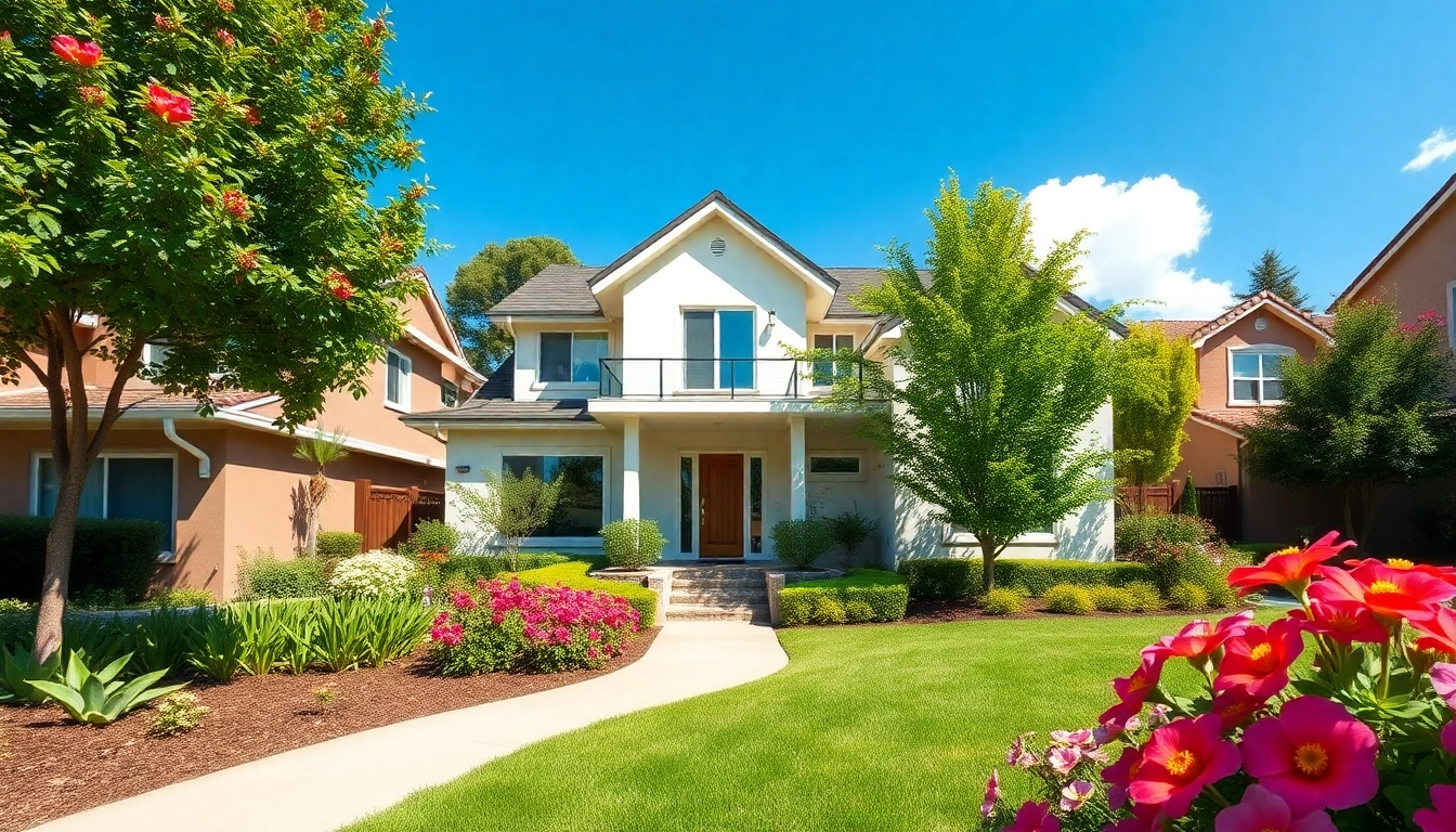 Visit www.tbplhomes.com for a vibrant modern home showcased in a sunny neighborhood setting.