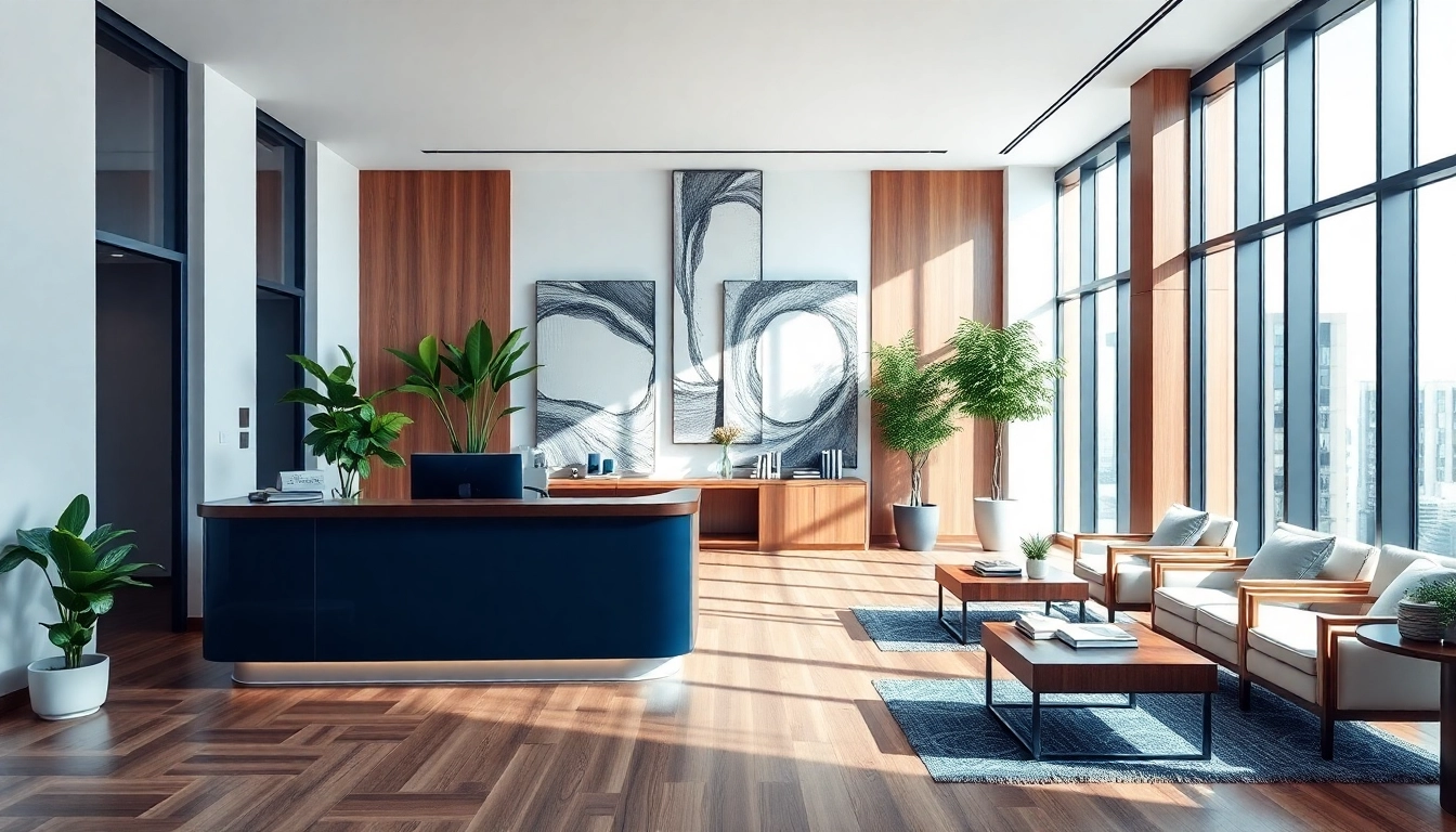 Showcasing a professional law firm office interior at https://www.lawfirmswebsitedesign.com with modern design.