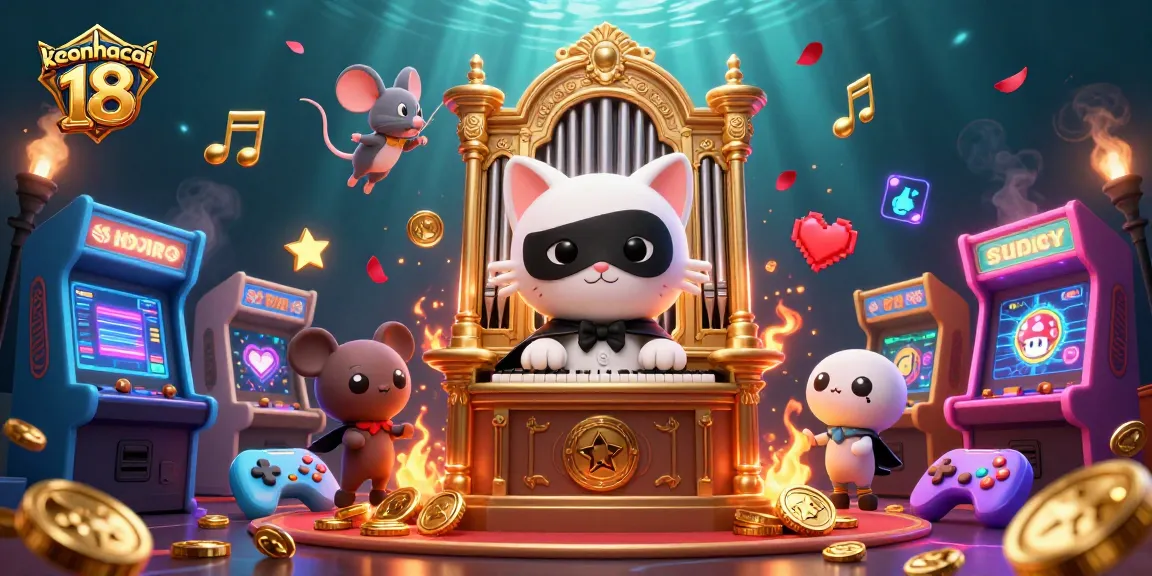Experience keonhacai 18's thrilling casino action with vibrant characters and engaging game elements.