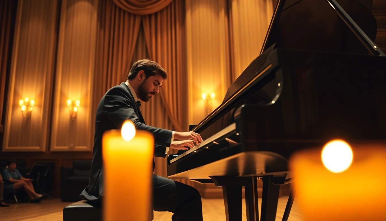 Experience soothing melodies at https://whisperings.com.ua with a talented pianist performing live.