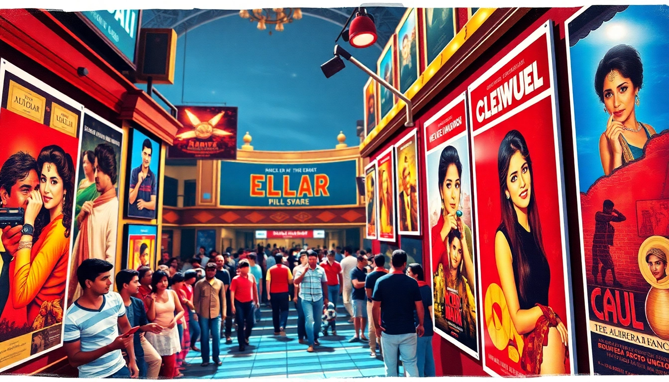Discover lively moments in Bollywood entertainment on https://theopinionatedindian.com with vibrant film posters and cinema scenes.