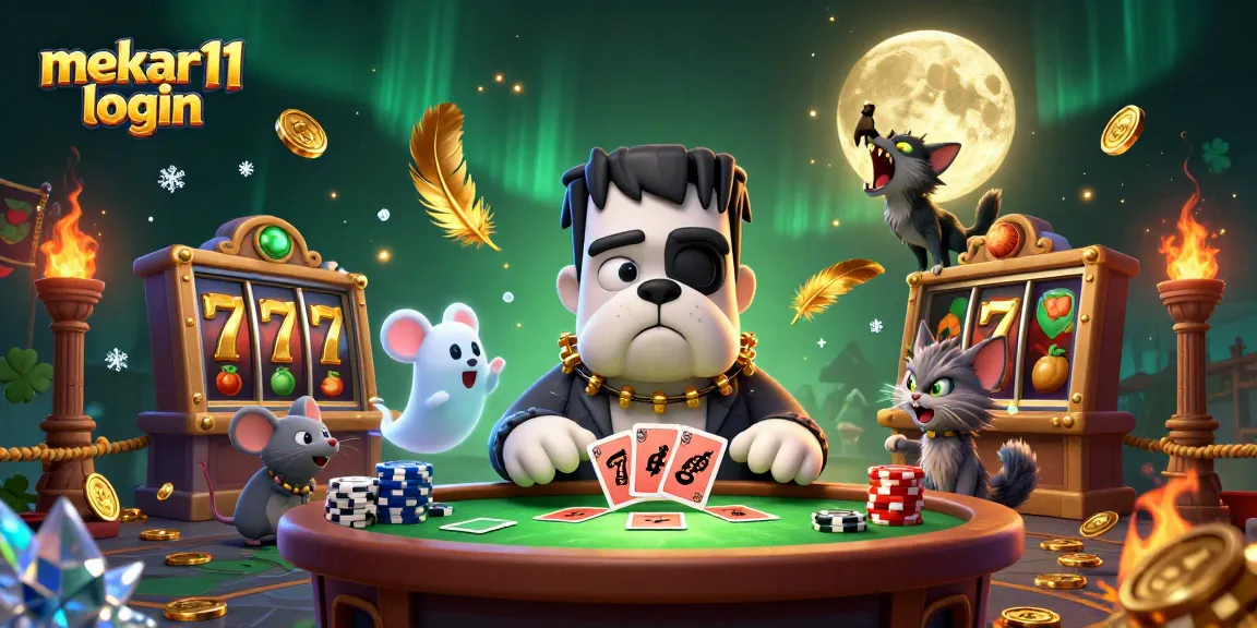 Mekar11 login elevates your gaming with thrilling slots and big jackpots amidst ghostly charm.