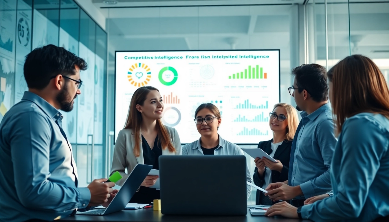 Explore competitive intelligence faqs through a professional business brainstorming session.