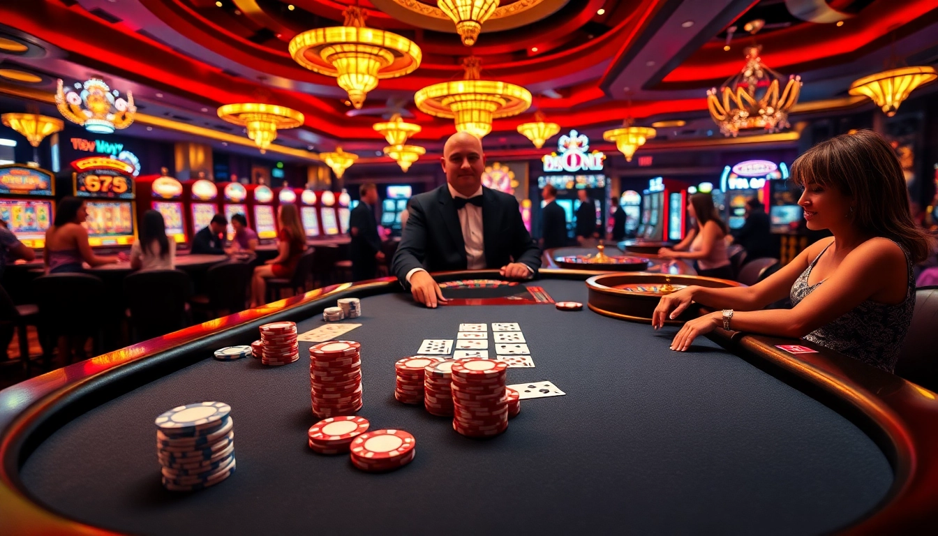 Experience thrilling gameplay at https://79king.party/ with luxurious casino tables and dynamic players.