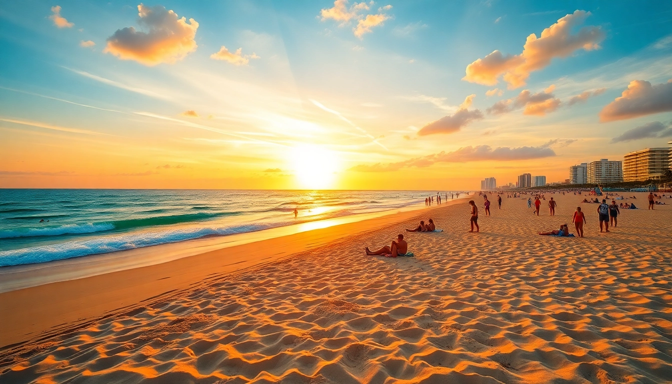 Experience the beauty of Myrtle Beach SC, with vibrant activities on a sunny day.