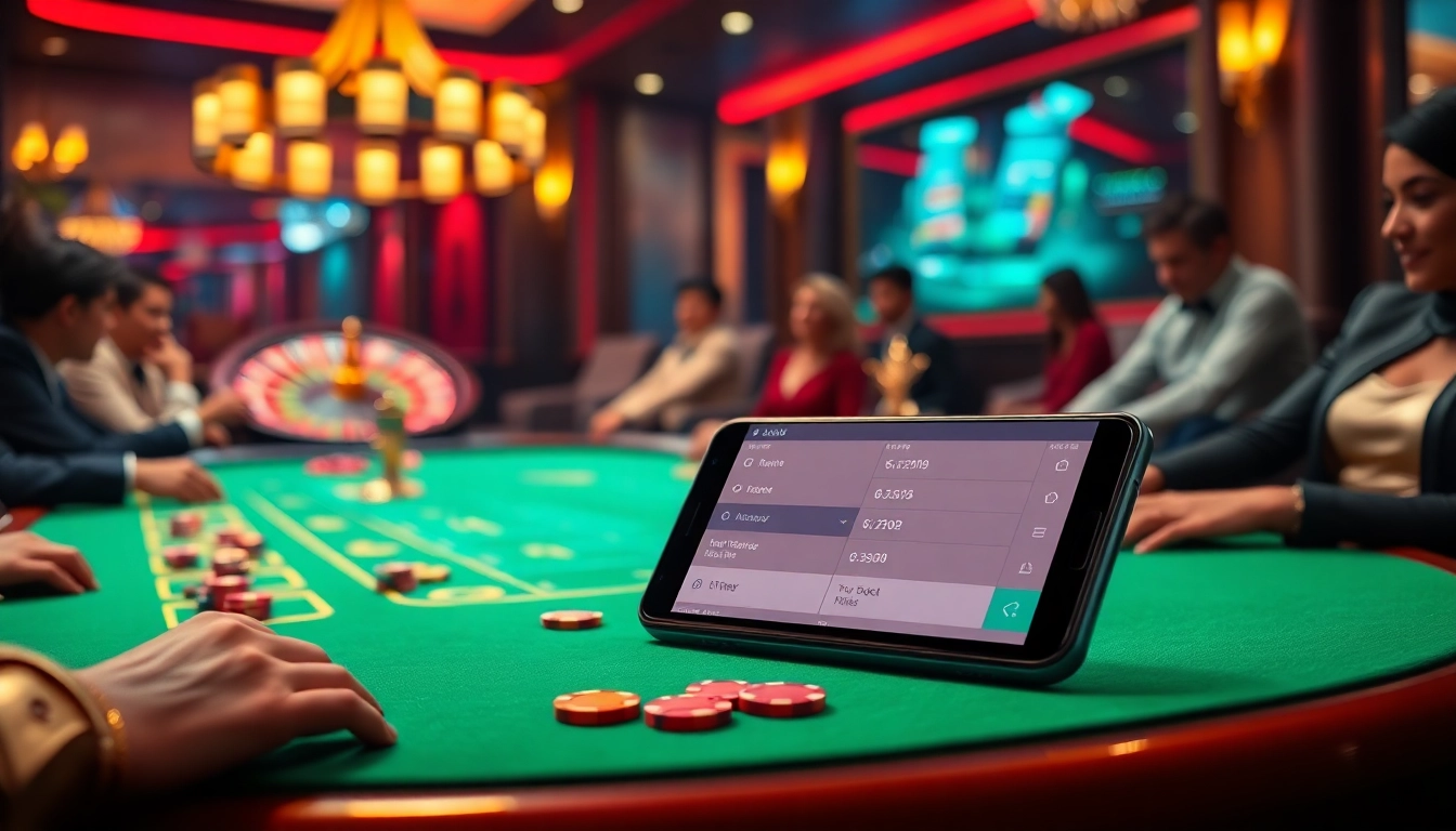Experience high-stakes excitement at a luxurious casino with S8 technology enhancing your game.