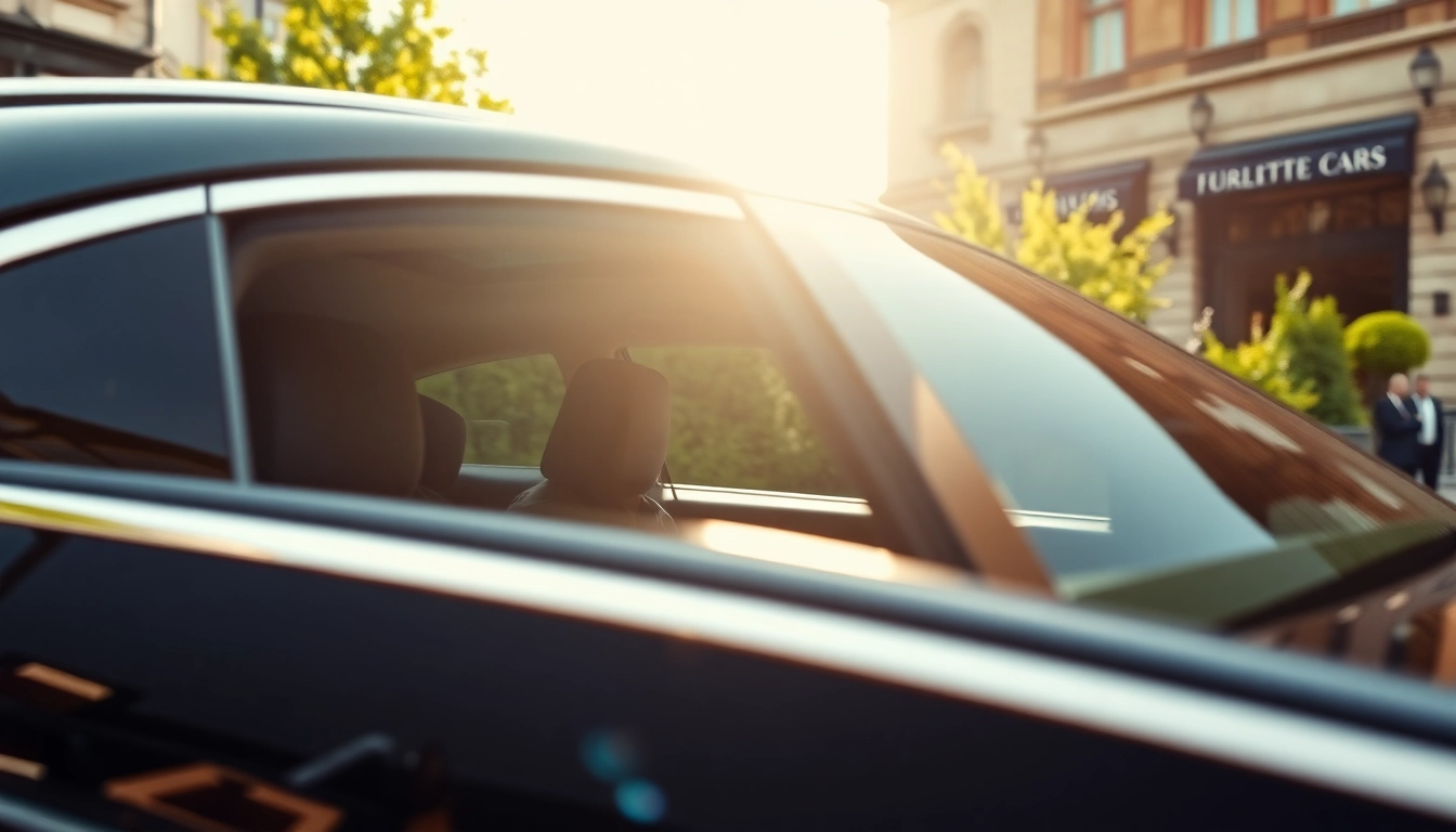 Experience luxury and professionalism with Chauffeur Nottingham services in an elegant setting.