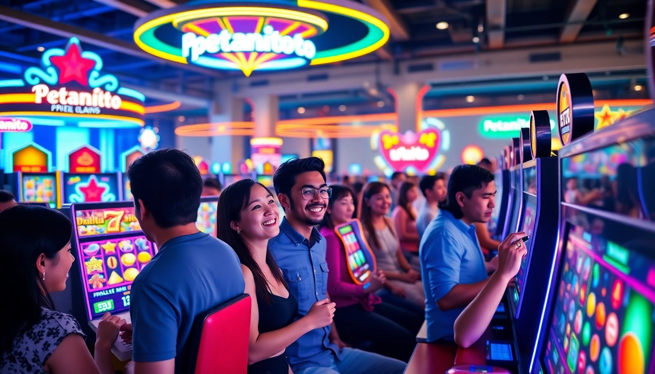 Nikmati keseruan bermain slot online petanitoto di lingkungan yang penuh warna dan energi.
