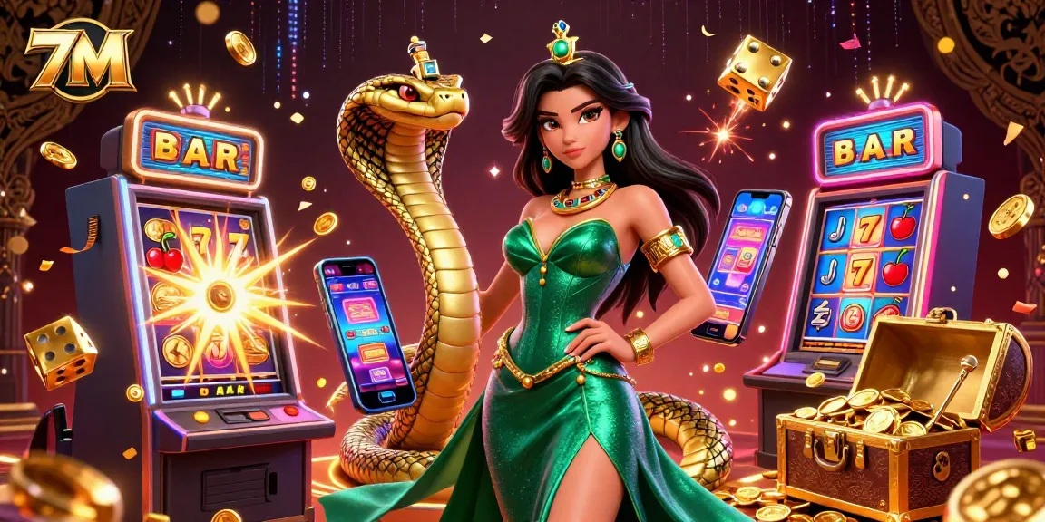 Engage with the dynamic betting world of 7M through immersive visuals bursting with casino excitement.