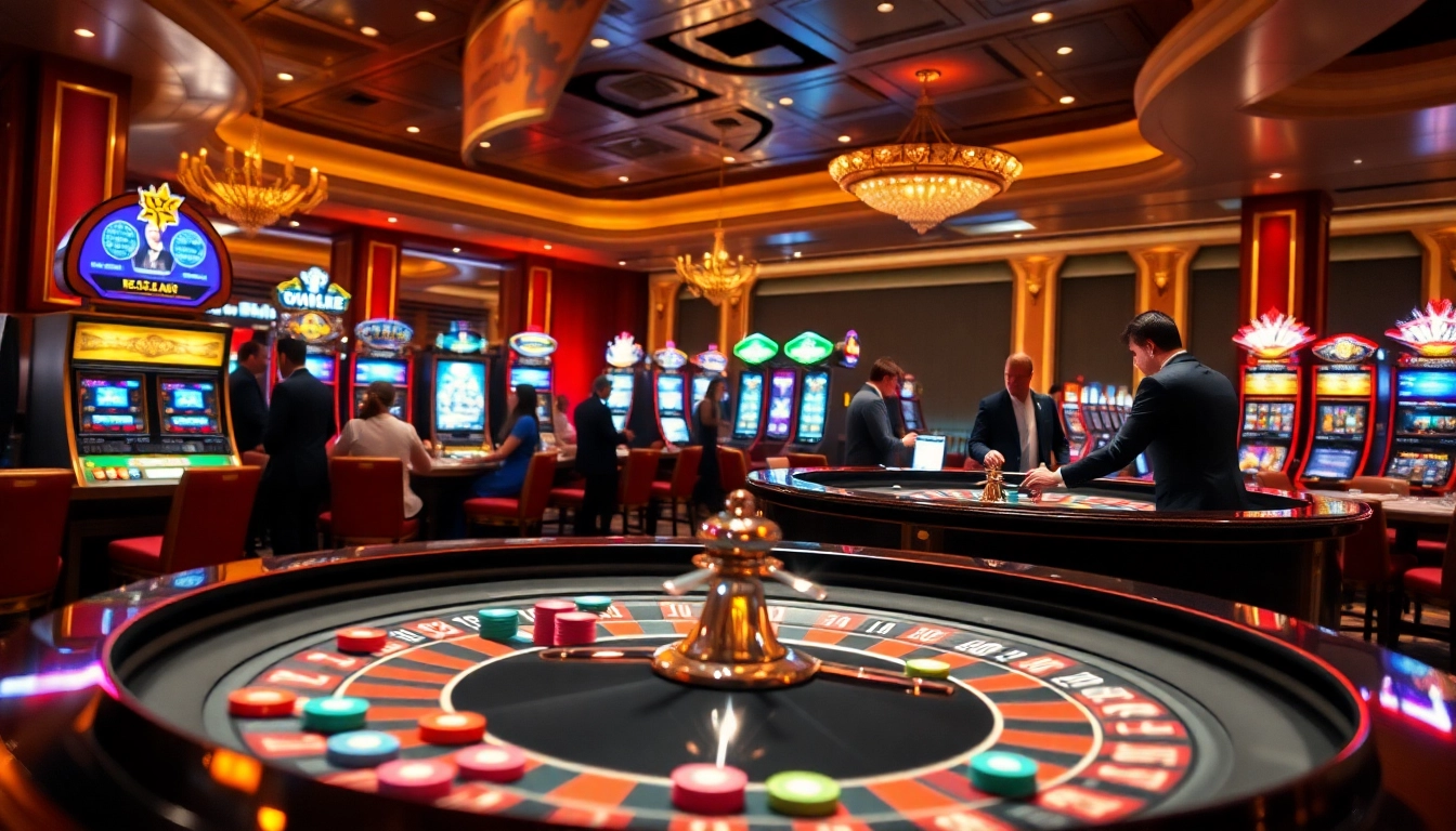 Engaging players enjoying the game vmax at a vibrant casino table, showcasing excitement and luxury.