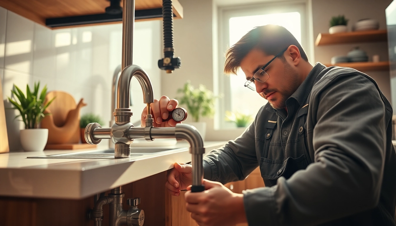 Experienced plumbers bristol repairing modern kitchen plumbing systems with precision and care.