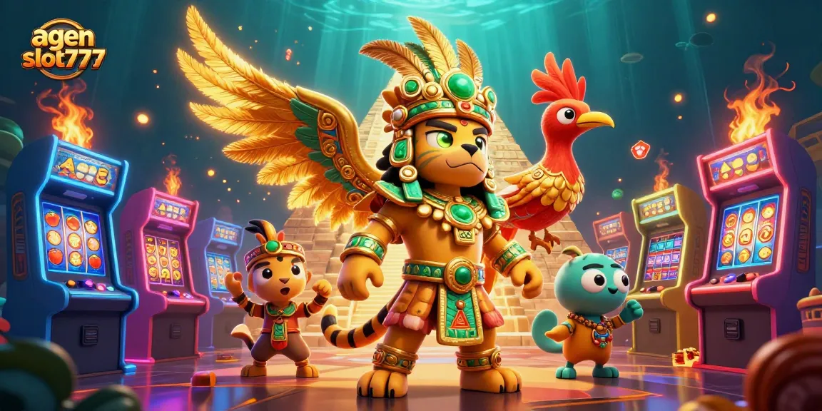 Experience the excitement of agen slot777 with vibrant slot machines and dynamic casino elements.