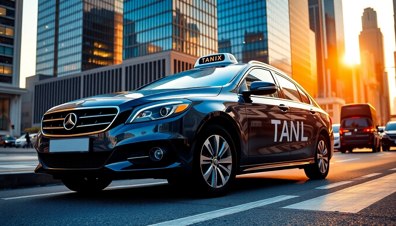 Providing reliable LONG DISTANCE TAXI TRANSFERS in a busy urban environment with a modern taxi.