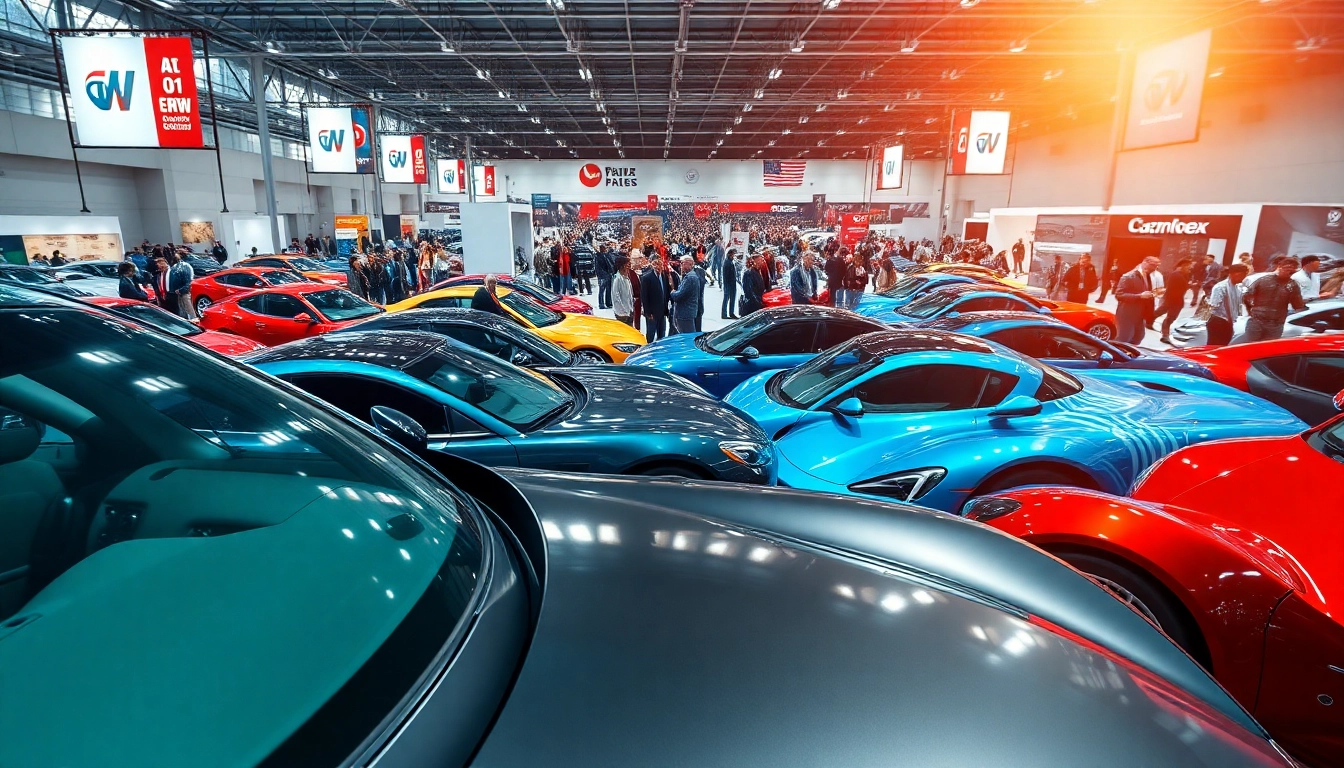 Experience the excitement of the Auto Cars Show with diverse vehicles and enthusiastic crowds.