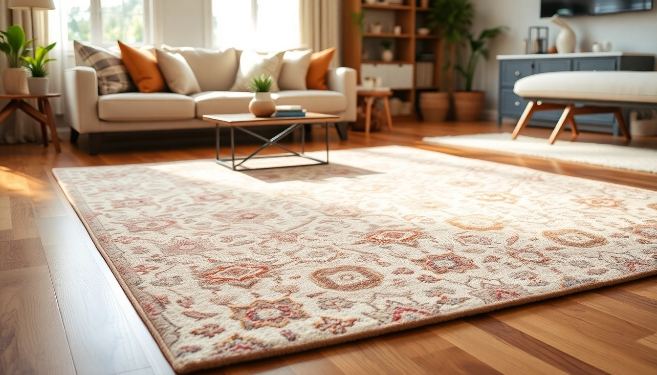 Transform your space with chic washable rugs that elevate any room's decor.