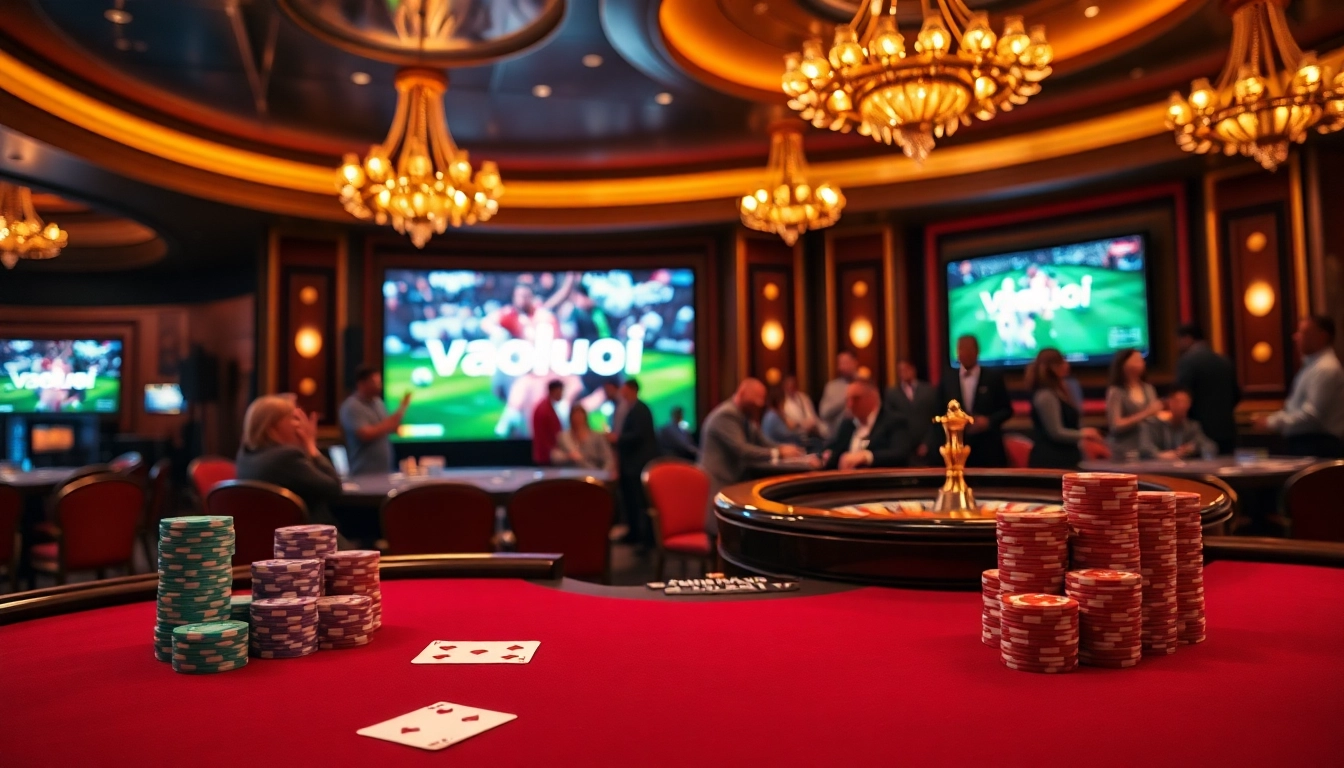 Experience thrills at Vaoluoi tv live casino with dynamic games and poker action.