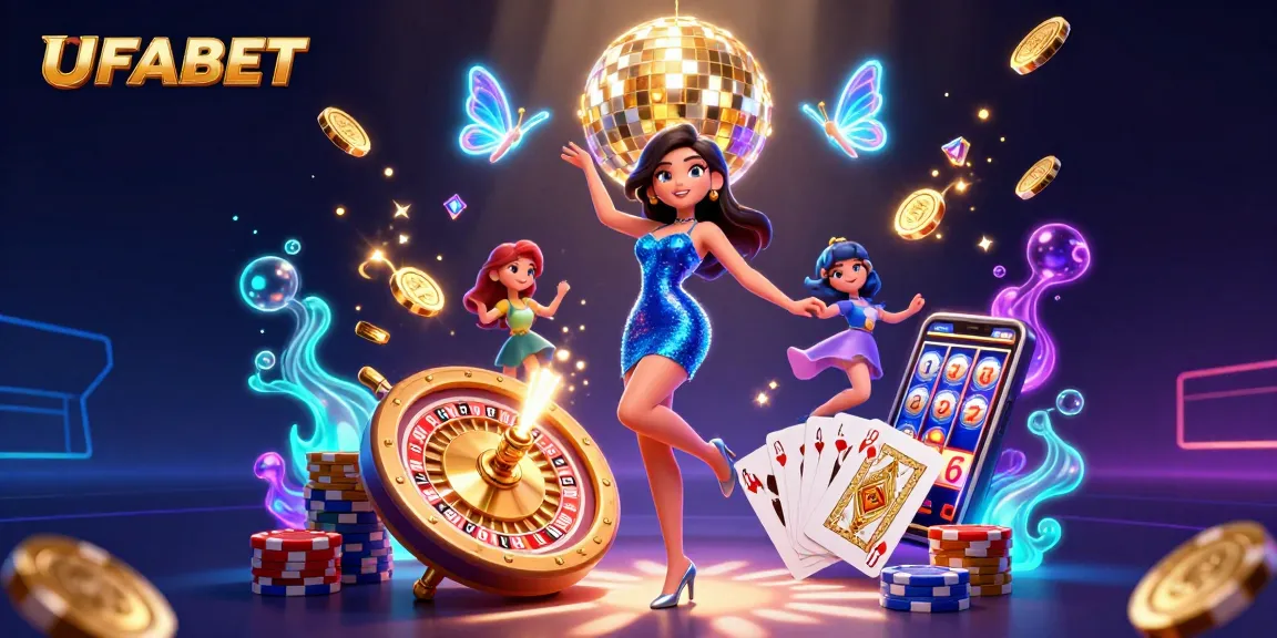 Spin the roulette and explore UFABET's vibrant gaming scene with dazzling slots and casino action.