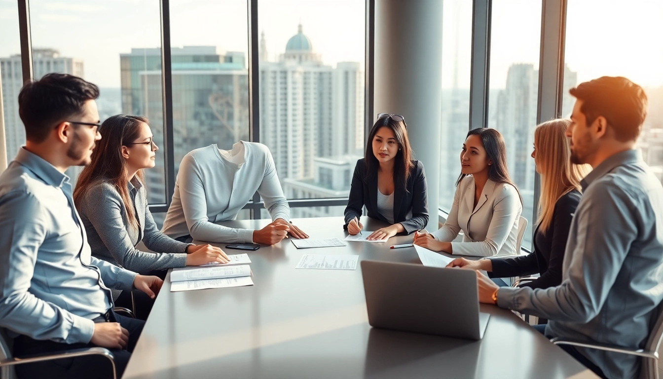 The team at http://www.jacobsonpilaw.com discusses legal strategies in a bright conference room.