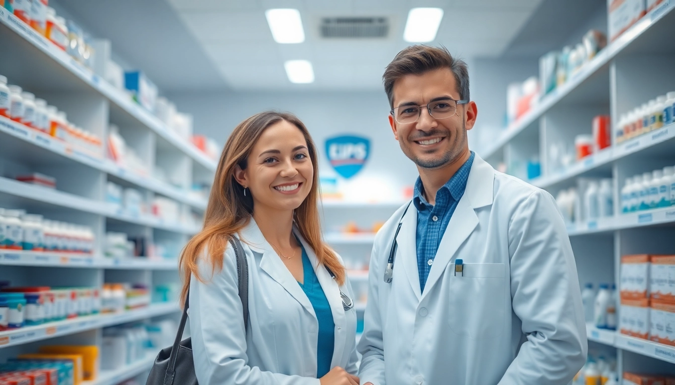 MediClick Pharmacy offers professional service in a modern, well-organized setting, enhancing customer trust.