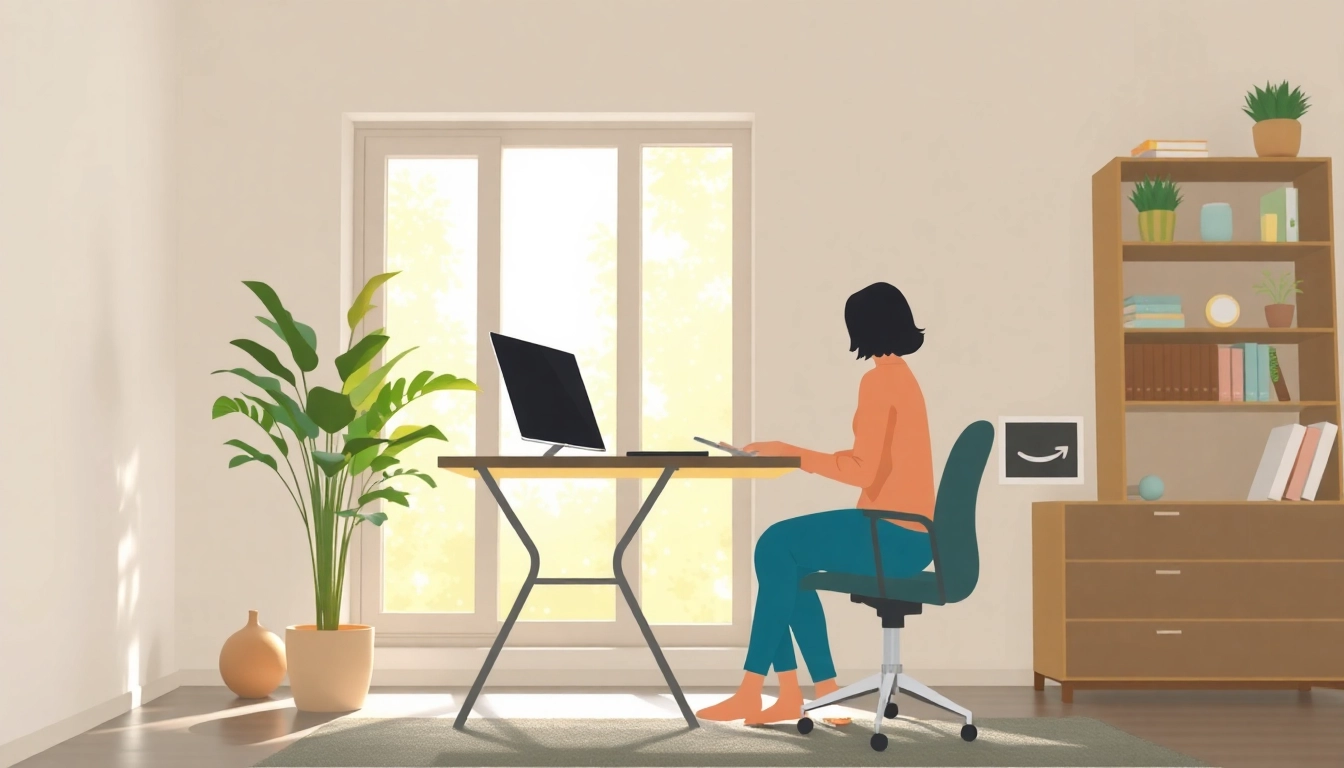 Descubre formas de obtener ingresos pasivos online mientras trabajas en un ambiente cómodo y moderno.