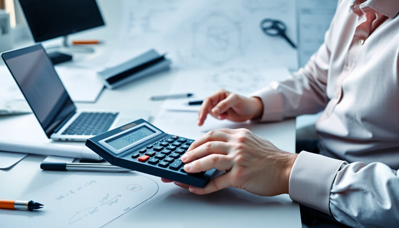 Calculate the moment of inertia calculator effectively at an organized workspace.