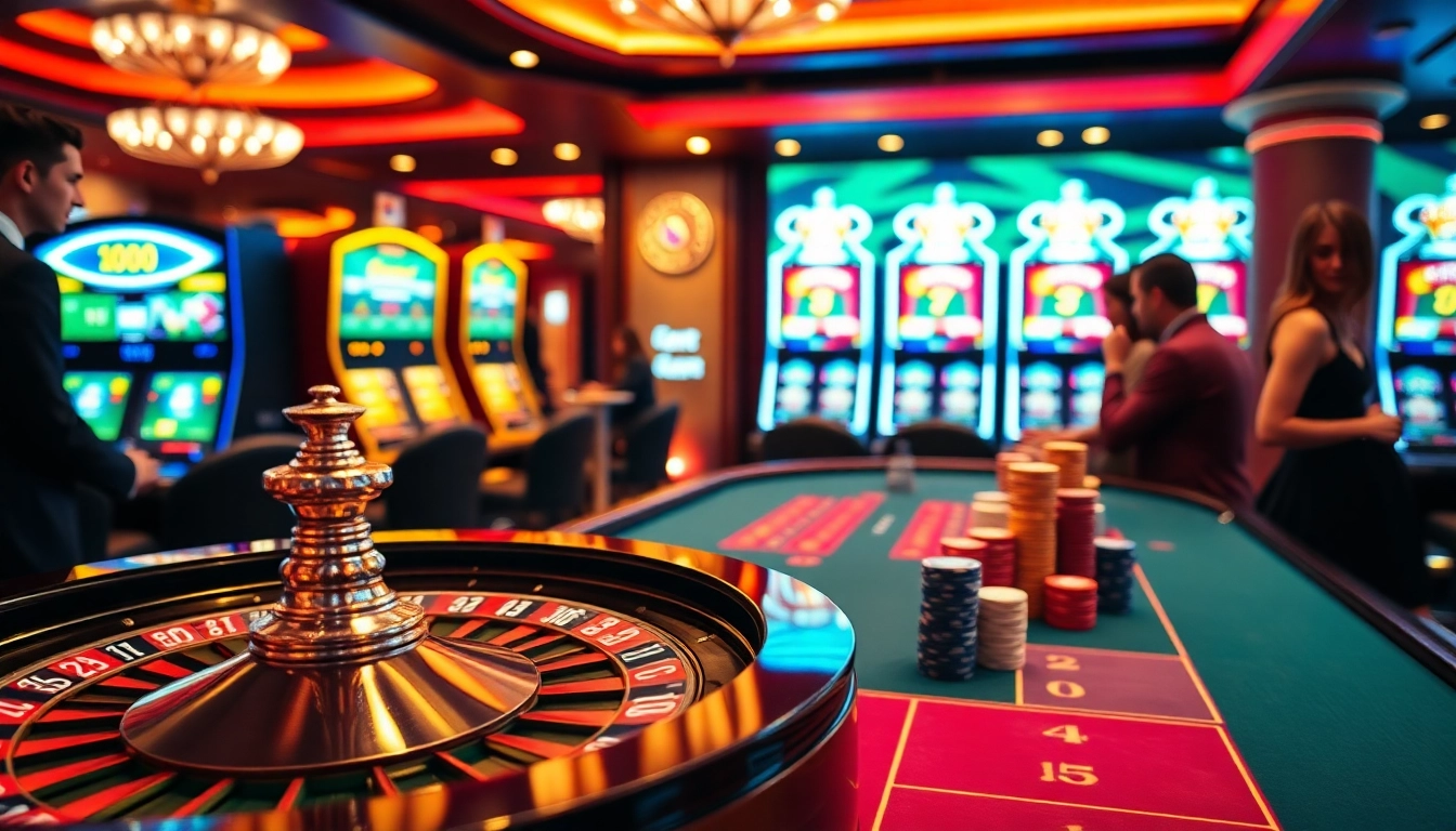 Berinteraksi dengan prediksi toto4d di meja poker yang mendebarkan dalam suasana kasino yang hidup.