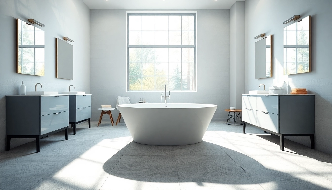 Revitalize your space with stunning bathroom renovations near me showcasing elegance and modern design.