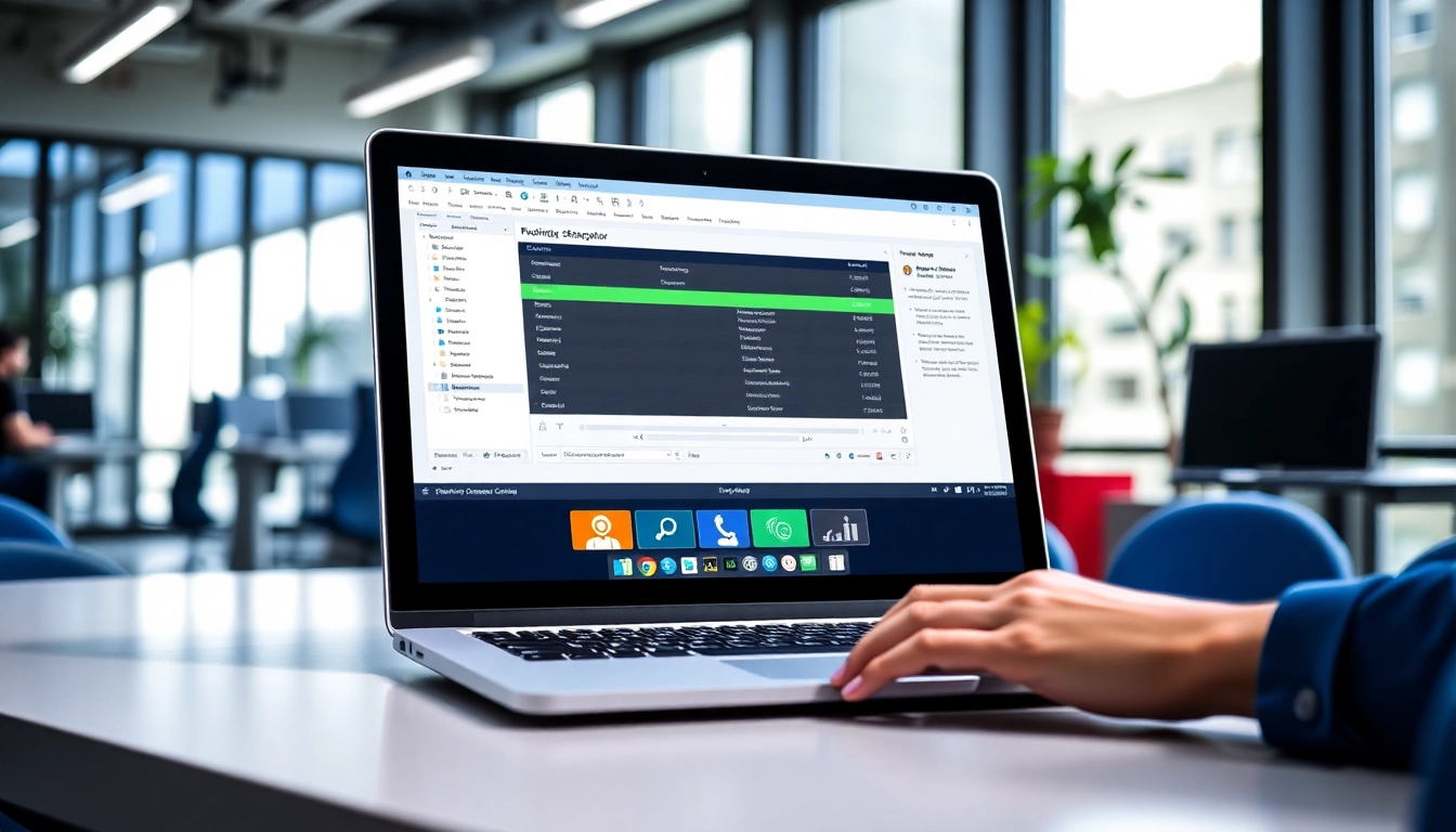 Create subtitles effortlessly with the SRT Generator in a professional workspace setting.