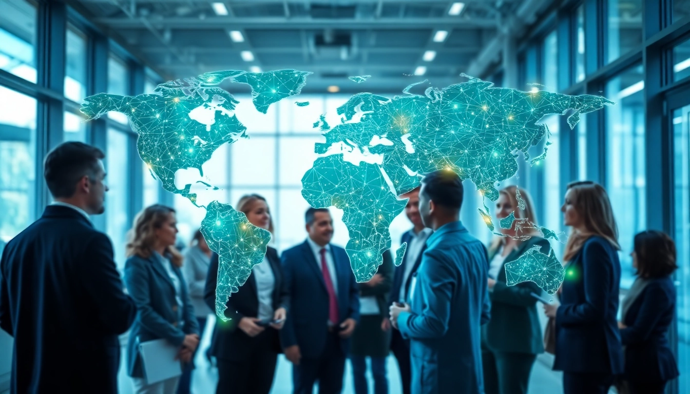 Engage with insights on https://whatalker.com through a vibrant professional network visualization.