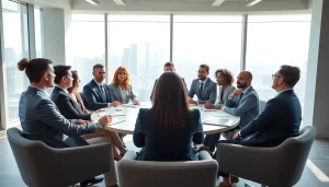 Collaborative discussion at a professional meeting representing https://valuesfirst.com with engaged individuals.