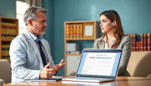 Consultation with a family law attorney at https://www.fanninglawllc.com, providing expert legal advice in a welcoming office.