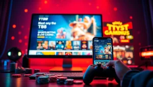 Exciting gaming experience on TT88 platform showcasing vibrant games and engaging interface.