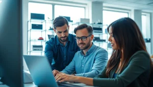 Assist with technology solutions at https://computerhilfe-24.at showcasing a professional technician.