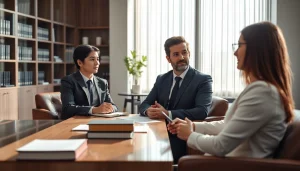 Engaging legal consultation at https://www.shiverhamilton.com with a dedicated lawyer and client discussing case details.