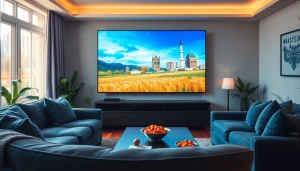 Engage with rich content on https://vizomate.com through a cozy IPTV entertainment setup.