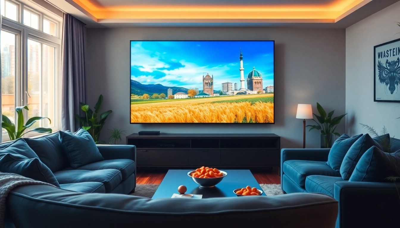 Engage with rich content on https://vizomate.com through a cozy IPTV entertainment setup.