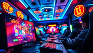 Permainan bolahiu game dipenuhi oleh pemain yang tenggelam dalam aksi dan suasana seru.