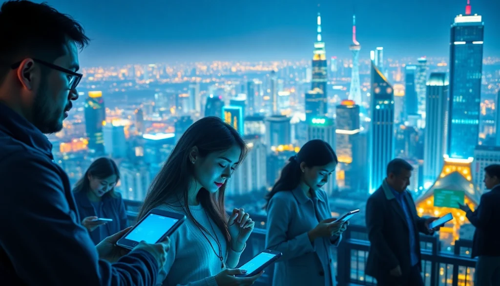 Engage with smart technology in modern society, highlighting https://mohamedmmblog.tech's focus on innovation.